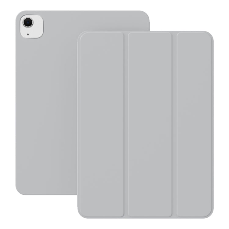 For iPad Air 13 2024 Ultra-thin Double-sided Clip Magnetic Smart Tablet Case(Grey) - iPad Air 13 2024 Cases by PMC Jewellery | Online Shopping South Africa | PMC Jewellery | Buy Now Pay Later Mobicred