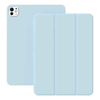 For iPad Pro 11 2024 Ultra-thin Double-sided Clip Magnetic Smart Tablet Case(Sky Blue) - iPad Pro 11 2024 Cases by PMC Jewellery | Online Shopping South Africa | PMC Jewellery | Buy Now Pay Later Mobicred