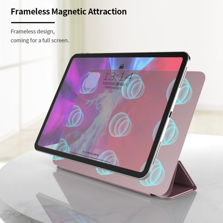 For iPad Air 11 2024 / 5 / 4 Ultra-thin Double-sided Clip Magnetic Smart Tablet Case(Lavender) - iPad Air 11 2024 Cases by PMC Jewellery | Online Shopping South Africa | PMC Jewellery | Buy Now Pay Later Mobicred