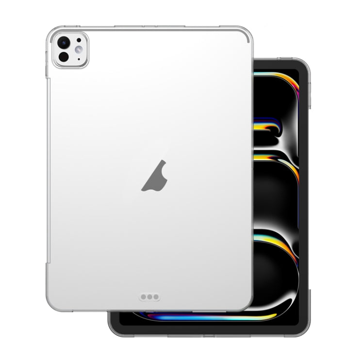 For iPad Pro 11 2024 Shockproof Soft TPU Protective Tablet Case(Transparent) - iPad Pro 11 2024 Cases by PMC TechLife | Online Shopping South Africa | PMC TechLife | Buy Now Pay Later Mobicred