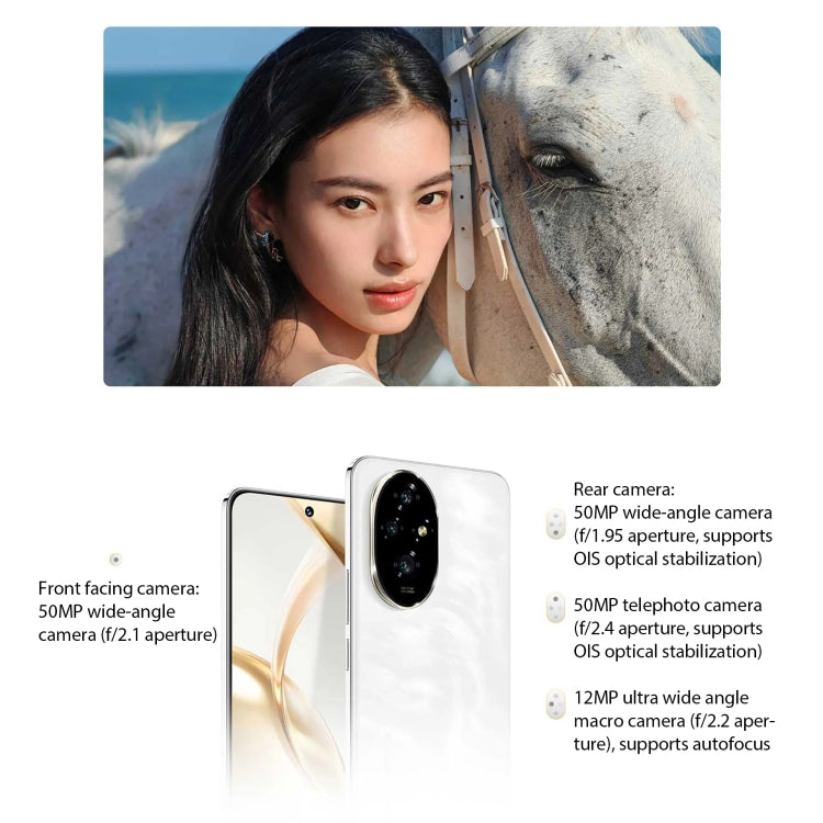 Honor 200, 12GB+256GB, Screen Fingerprint Identification, 6.7 inch MagicOS 8.0 Snapdragon 7 Gen 3 Octa Core, Network: 5G, NFC, OTG(Blue) - Honor by Huawei | Online Shopping South Africa | PMC Jewellery | Buy Now Pay Later Mobicred