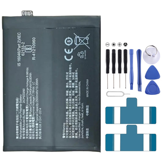For OnePlus 10 Pro BLP899 2500mAh Battery Replacement - For OnePlus by PMC Jewellery | Online Shopping South Africa | PMC Jewellery | Buy Now Pay Later Mobicred