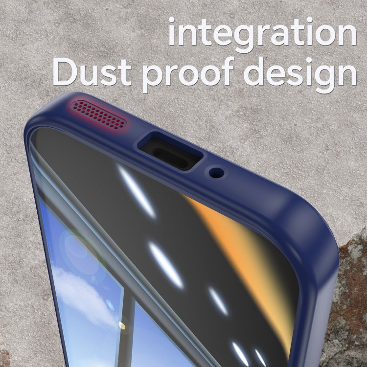 For Google Pixel 9 Pro XL Acrylic Hybrid TPU Armor Shockproof Phone Case(Blue) - Google Cases by PMC TechLife | Online Shopping South Africa | PMC TechLife | Buy Now Pay Later Mobicred