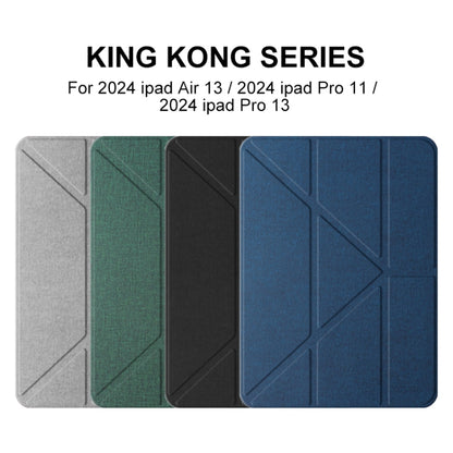 For iPad Pro 11 2024 Mutural Multi-fold Smart Leather Tablet Case(Green) - iPad Pro 11 2024 Cases by Mutural | Online Shopping South Africa | PMC Jewellery | Buy Now Pay Later Mobicred