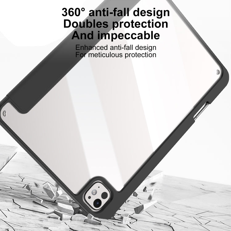 For iPad Air 13 2025 / 2024 Mutural Pinyue Series Smart Leather Tablet Case(Dark Blue) - iPad Air 13 2025 / 2024 Cases by Mutural | Online Shopping South Africa | PMC TechLife | Buy Now Pay Later Mobicred