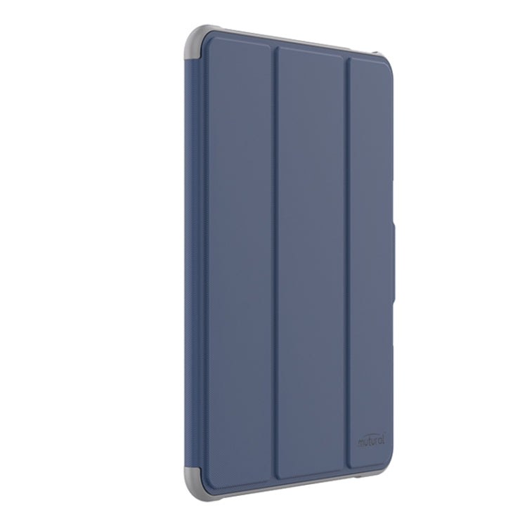 For iPad Air 13 2025 / 2024 Mutural PC Hybrid TPU Leather Smart Tablet Case(Dark Blue) - iPad Air 13 2025 / 2024 Cases by Mutural | Online Shopping South Africa | PMC TechLife | Buy Now Pay Later Mobicred