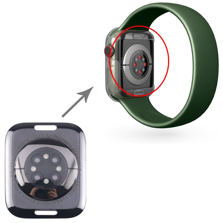 For Apple Watch Series 8 45mm LTE Glass Back Cover With Charging Module - Back Cover by PMC TechLife | Online Shopping South Africa | PMC TechLife | Buy Now Pay Later Mobicred