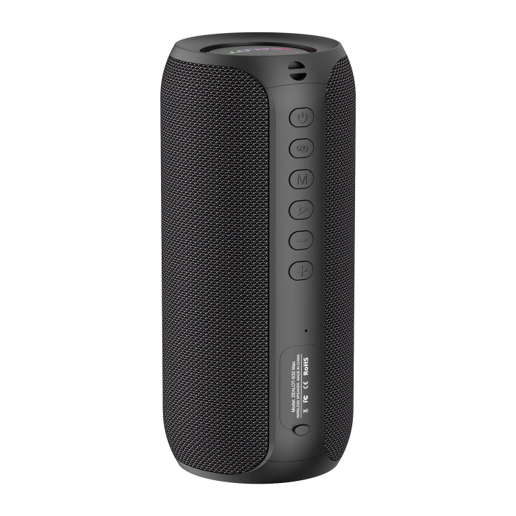 Zealot S32 Max 20W High Power Bluetooth Speaker with RGB Light(Black) - Desktop Speaker by ZEALOT | Online Shopping South Africa | PMC Jewellery | Buy Now Pay Later Mobicred