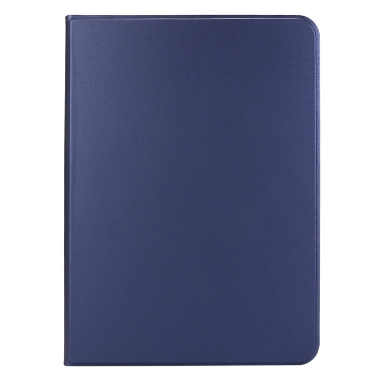 For iPad Pro 13 2024 Stretch Voltage Plain Leather Smart Tablet Case(Dark Blue) - free shipping - PMC TechLife - Order now!