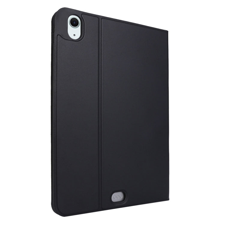 For iPad Air 11 2025 / 2024 Stretch Voltage Plain Leather Smart Tablet Case(Black) - iPad Air 11 2025 / 2024 Cases by PMC TechLife | Online Shopping South Africa | PMC TechLife | Buy Now Pay Later Mobicred