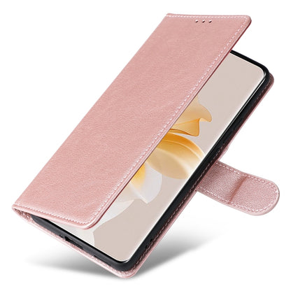 For OPPO Reno11 Pro 5G Global Multifunctional Horizontal Flip Leather Phone Case with Three Card Slot(Rose Gold) - Reno11 Pro Cases by PMC Jewellery | Online Shopping South Africa | PMC Jewellery | Buy Now Pay Later Mobicred