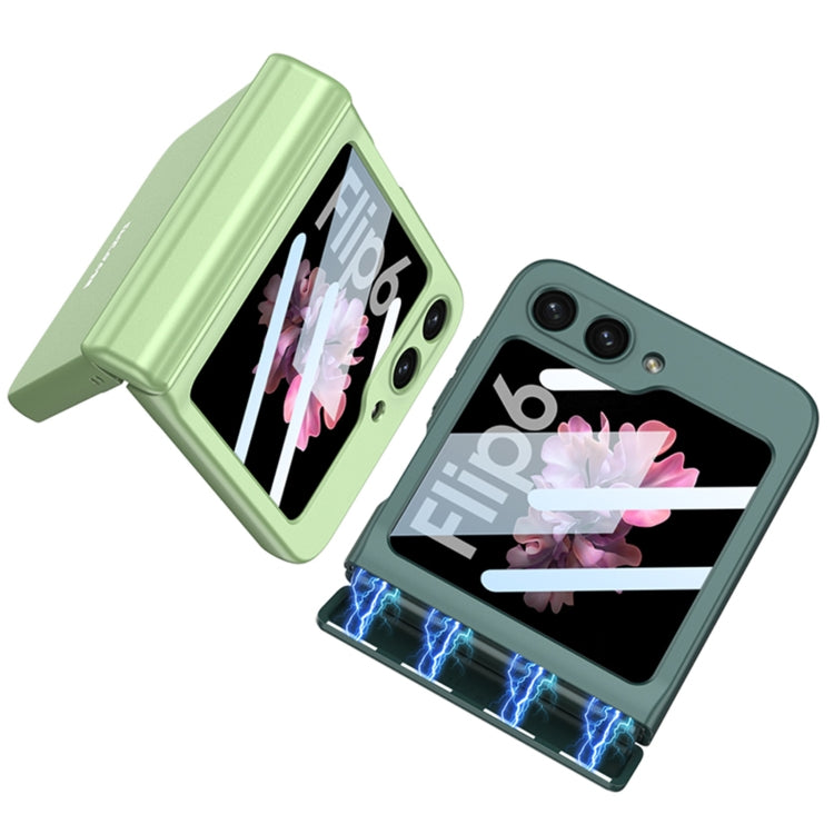 For Samsung Galaxy Z Flip6 / Flip7 FE GKK Integrated Magnetic Full Coverage Folding Phone Case(Green) - free shipping - PMC Jewellery - Order now!