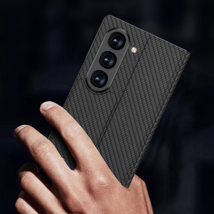 For Samsung Galaxy Z Fold6 GKK Integrated Flip Leather Phone Case(Grey) - free shipping - PMC Jewellery - Order now!