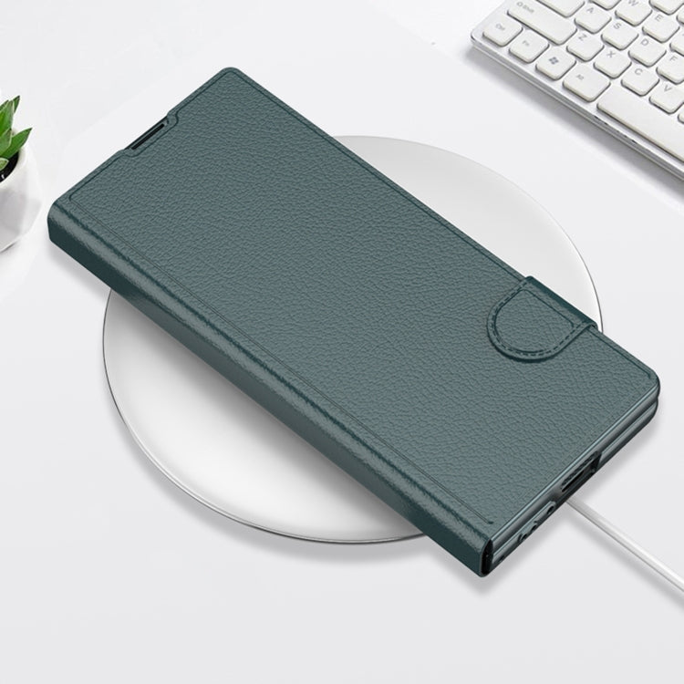 For Samsung Galaxy Z Fold6 GKK Integrated Flip Leather Phone Case(Grey) - free shipping - PMC Jewellery - Order now!