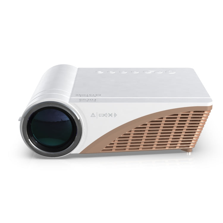 S6 1280x720 5500 Lumens Portable Home Theater LED HD Digital Projector(White) - LED Projector by PMC Jewellery | Online Shopping South Africa | PMC Jewellery | Buy Now Pay Later Mobicred