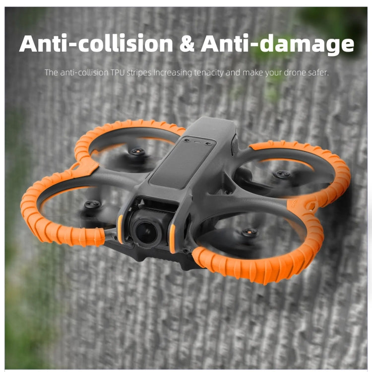 For DJI Avata 2 Sunnylife Drone Anti-Collision Protective Cover Propeller Ring Stripes(Blue) - Other by Sunnylife | Online Shopping South Africa | PMC TechLife | Buy Now Pay Later Mobicred