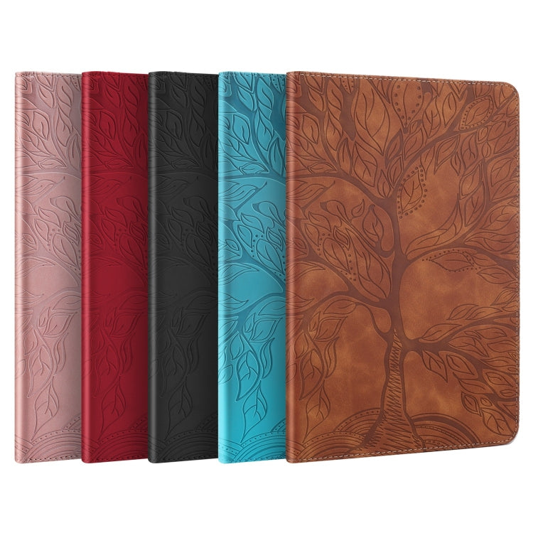 For iPad Pro 11 2024 Tree Life Series Embossed Smart Leather Tablet Case(Rose Gold) - iPad Pro 11 2024 Cases by PMC TechLife | Online Shopping South Africa | PMC TechLife | Buy Now Pay Later Mobicred