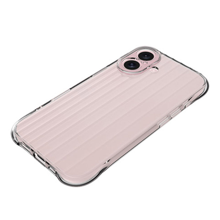For iPhone 16 Water Ripple Fine Hole TPU Phone Case(Light Blue) - iPhone 16 Cases by PMC TechLife | Online Shopping South Africa | PMC TechLife | Buy Now Pay Later Mobicred
