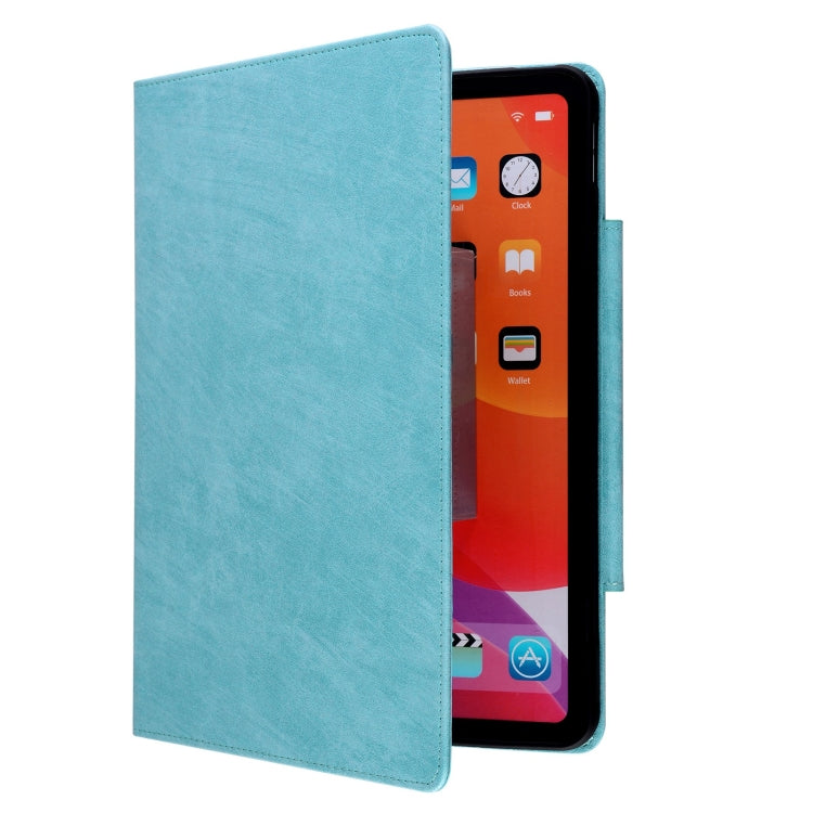 For iPad Air 13 2024 Cat Buckle Leather Smart Tablet Case(Sky Blue) - iPad Air 13 2024 Cases by PMC TechLife | Online Shopping South Africa | PMC TechLife | Buy Now Pay Later Mobicred