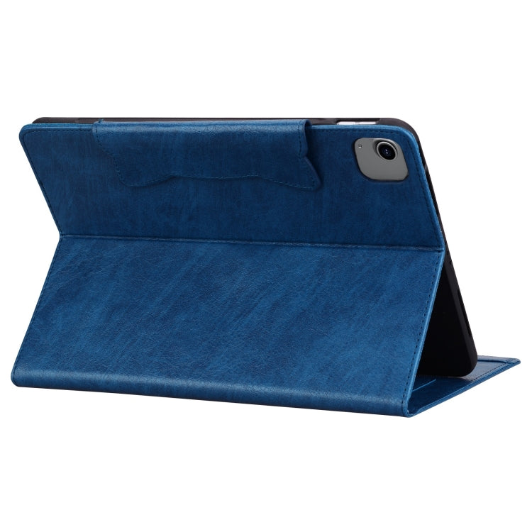 For iPad Air 13 2024 Cat Buckle Leather Smart Tablet Case(Royal Blue) - iPad Air 13 2024 Cases by PMC Jewellery | Online Shopping South Africa | PMC Jewellery | Buy Now Pay Later Mobicred