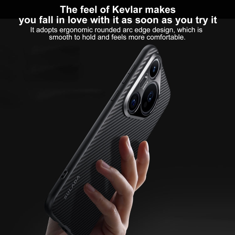 For Huawei Pura 70 SULADA 600D Kevlar Texture PC Shockproof Phone Case(Blue) - free shipping - PMC Jewellery - Order now!