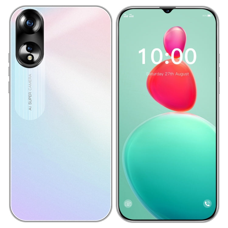SDT81 / A38, 2GB+16GB, 6.3 inch Screen, Face Identification, Android 10.0 MTK6737 Quad Core, Network: 4G, Dual SIM(White) -  by PMC TechLife | Online Shopping South Africa | PMC TechLife | Buy Now Pay Later Mobicred