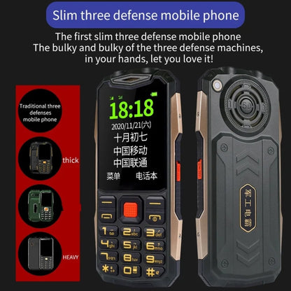 K1+ 4G Elder Rugged Phone, 2.6 inch, 1500mAh Battery, LED Flashlight, Network: 4G, Dual SIM, SOS, Plug:UK Plug(Orange) - Others by PMC Jewellery | Online Shopping South Africa | PMC Jewellery | Buy Now Pay Later Mobicred