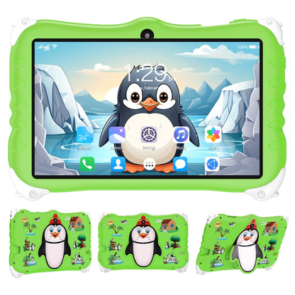 Penguin 7 inch WiFi Kids Tablet PC, 2GB+16GB, Android 7.1 MT6735 Octa Core CPU(Green) -  by PMC Jewellery | Online Shopping South Africa | PMC Jewellery | Buy Now Pay Later Mobicred