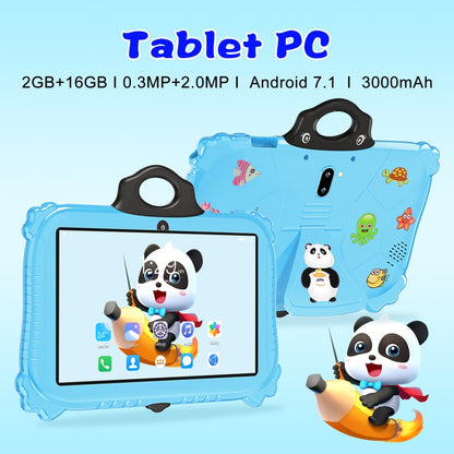 C79 Panda 7 inch WiFi Kids Tablet PC, 2GB+16GB, Android 7.1 MT6735 Octa Core CPU(Blue) -  by PMC Jewellery | Online Shopping South Africa | PMC Jewellery | Buy Now Pay Later Mobicred