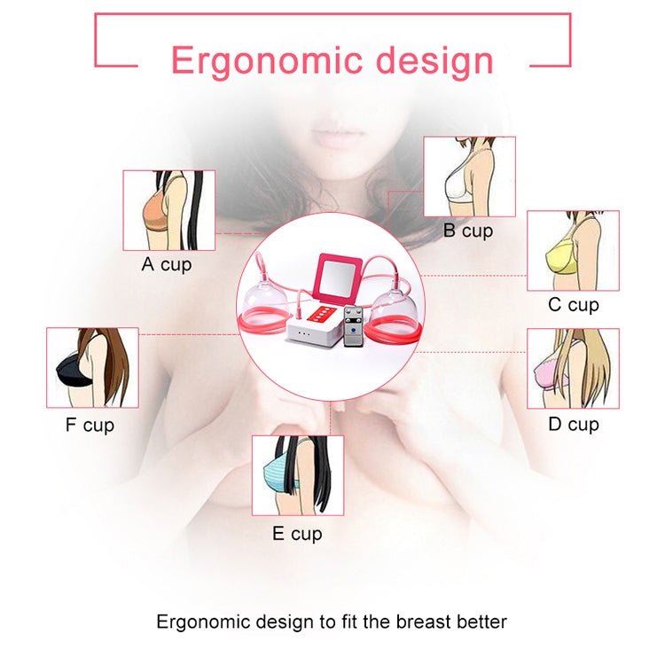 Portable USB Charging Chest Electric Massage Instrument, Style:Remote Control(B Cup) - free shipping - PMC TechLife - Order now!