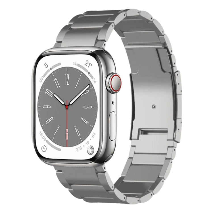 For Apple Watch Series 8 41mm Titanium Metal Watch Band(Silver) - free shipping - PMC TechLife - Order now!