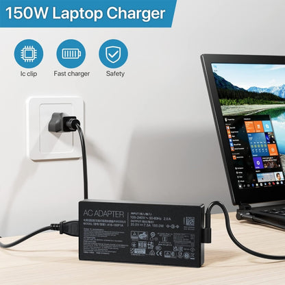 150W 20V 7.5A Laptop Notebook Power Adapter For Asus 6.0 x 3.7mm, Plug:UK Plug - For Asus by PMC Jewellery | Online Shopping South Africa | PMC Jewellery | Buy Now Pay Later Mobicred