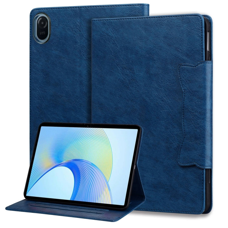 For Honor Pad 8 Cat Buckle Leather Tablet Case(Royal Blue) - Honor by PMC TechLife | Online Shopping South Africa | PMC TechLife | Buy Now Pay Later Mobicred