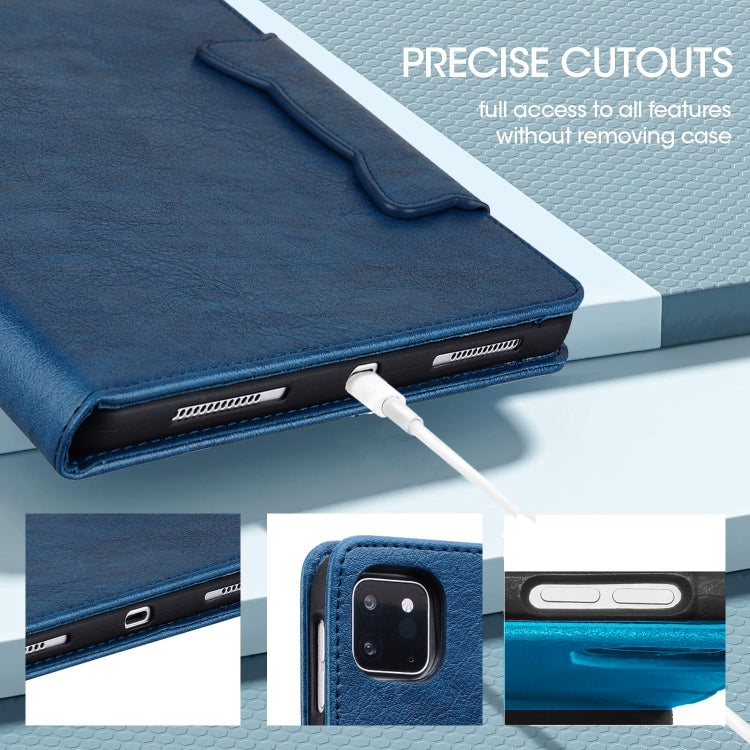 For Honor Pad 9 Cat Buckle Leather Tablet Case(Royal Blue) - Honor by PMC TechLife | Online Shopping South Africa | PMC TechLife | Buy Now Pay Later Mobicred