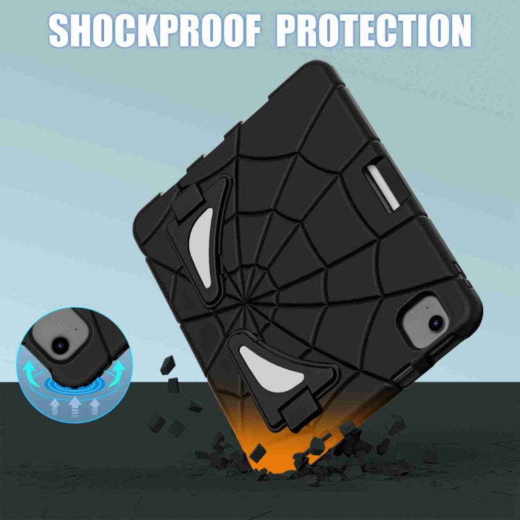 For iPad Air 11 2025 / 2024 Silicone + PC Shockproof Protective Tablet Case(Black) - iPad Air 11 2025 / 2024 Cases by PMC TechLife | Online Shopping South Africa | PMC TechLife | Buy Now Pay Later Mobicred