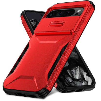 For Google Pixel 9 Pro XL Sliding Camshield Phone Case(Red) - Google Cases by PMC Jewellery | Online Shopping South Africa | PMC Jewellery | Buy Now Pay Later Mobicred