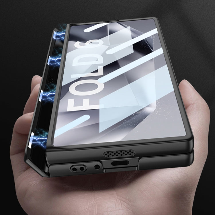 For Samsung Galaxy Z Fold6 GKK Integrated Full Coverage Magnetic Fold Phone Case(Black) - free shipping - PMC Jewellery - Order now!