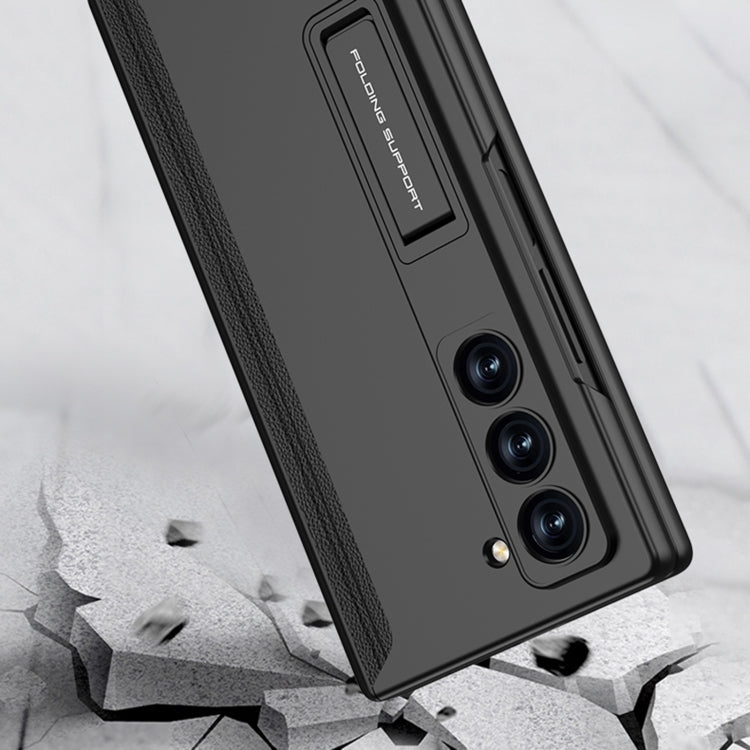 For Samsung Galaxy Z Fold6 GKK Integrated Anti Peep Full Coverage Magnetic Fold Phone Case(Gold) - free shipping - PMC Jewellery - Order now!