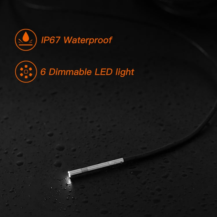 F240 3.9mm HD 1080P IP67 Waterproof WiFi Direct Connection Digital Endoscope, Cable Length:5m(Black) -  by PMC Jewellery | Online Shopping South Africa | PMC Jewellery | Buy Now Pay Later Mobicred