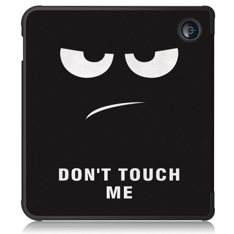 For Kobo Libra Colour 2024 Solid Color Deformation TPU Leather Smart Tablet Case(Big Eyes) - Others by PMC Jewellery | Online Shopping South Africa | PMC Jewellery | Buy Now Pay Later Mobicred