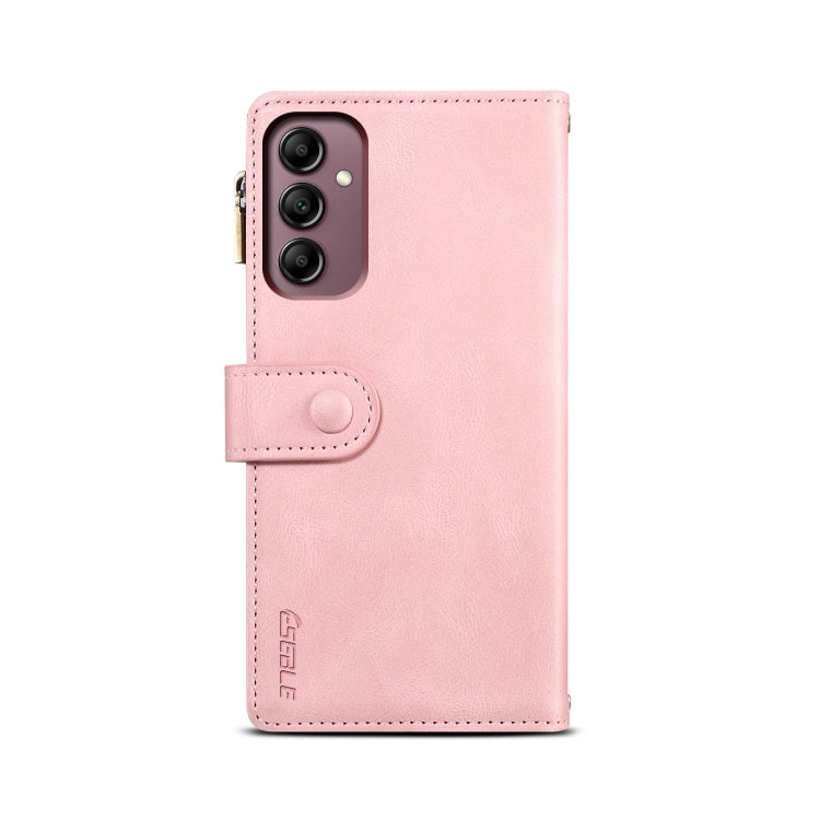 For Samsung Galaxy S24 FE 5G ESEBLE Retro Frosted RFID Flip Leather Phone Case(Rose Gold) - Galaxy S24 FE 5G Cases by ESEBLE | Online Shopping South Africa | PMC Jewellery | Buy Now Pay Later Mobicred