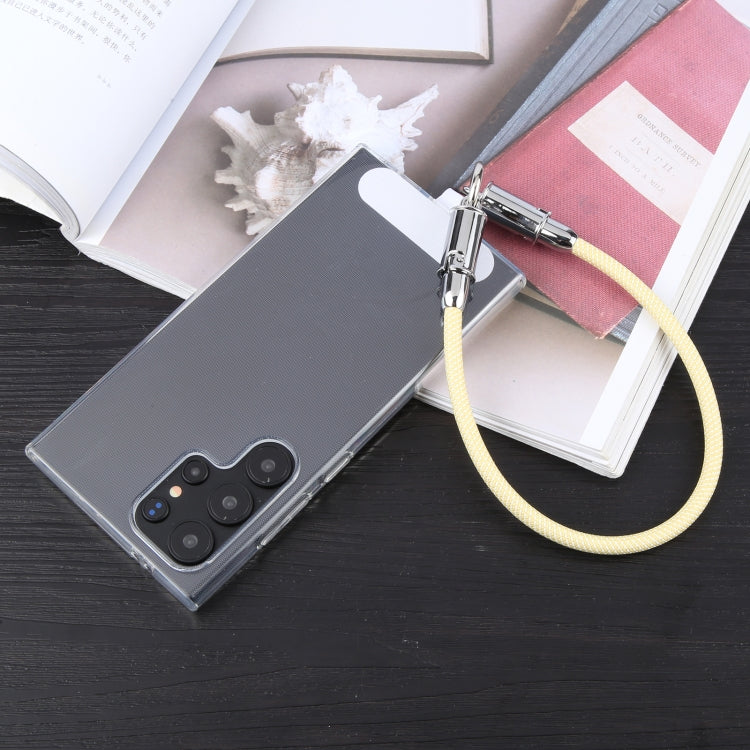 USB-C / Type-C to Type-C Data Cable Phone Anti-lost Short Lanyard, Length: 30cm(Black Braid) - USB-C & Type-C Cable by PMc TechLife | Online Shopping South Africa | PMc TechLife | Buy Now Pay Later Mobicred
