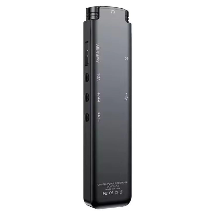 H22 Smart Color Screen Noise Reduction Voice Recorder, Capacity:64GB(Black) - Recording Pen by PMC TechLife | Online Shopping South Africa | PMC TechLife | Buy Now Pay Later Mobicred