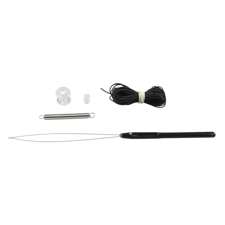27pcs / Set RV / Yacht Pleated Shade Accessories Pull Cord Double Wheel Plug Spring(Black) - free shipping - PMC TechLife - Order now!