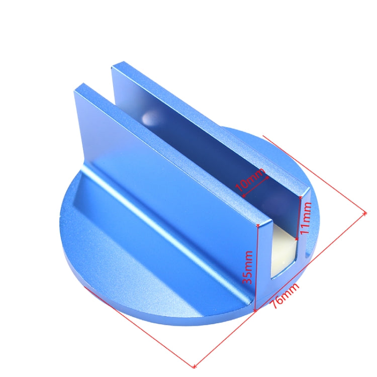 2pcs / Set Car Slotted Jack Pad Jacking Lift Pad(Blue) - Car Jacks by PMC TechLife | Online Shopping South Africa | PMC TechLife | Buy Now Pay Later Mobicred