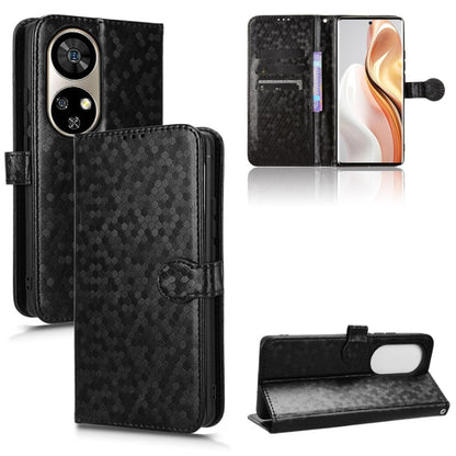 For Ulefone Note 17 Pro Honeycomb Dot Texture Leather Phone Case(Black) - Ulefone Cases by PMC Jewellery | Online Shopping South Africa | PMC Jewellery | Buy Now Pay Later Mobicred