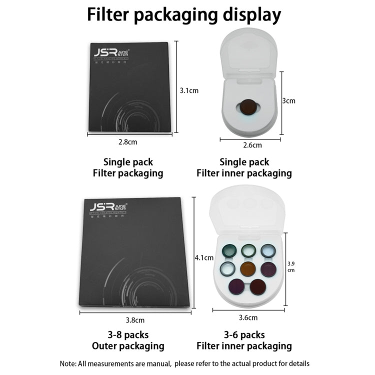 For Insta360 GO 3S JUNESTAR Camera Lens Filter, Filter:CPL - free shipping - PMC TechLife - Order now!