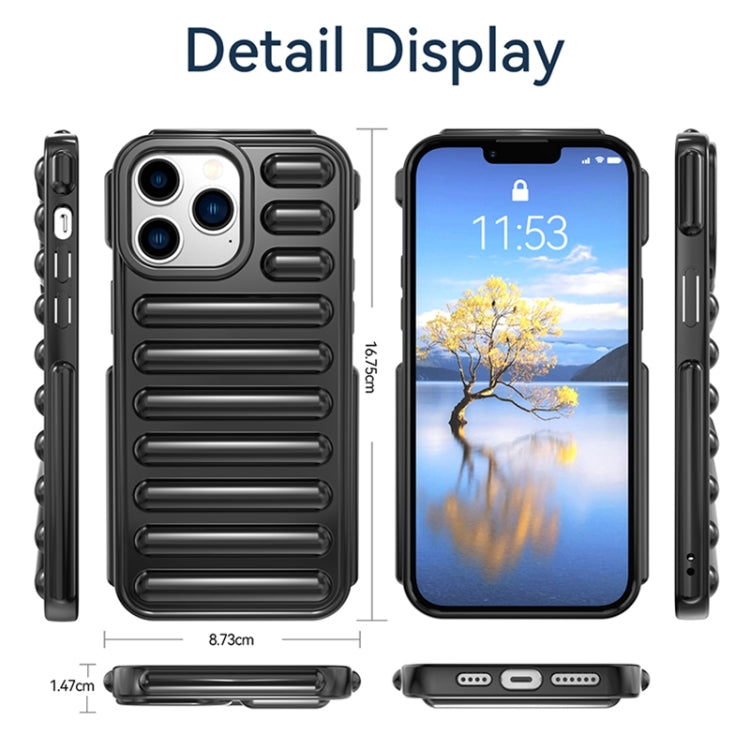 For iPhone 16 Pro Capsule Series Candy Color TPU Phone Case(Blue) - iPhone 16 Pro Cases by PMC TechLife | Online Shopping South Africa | PMC TechLife | Buy Now Pay Later Mobicred