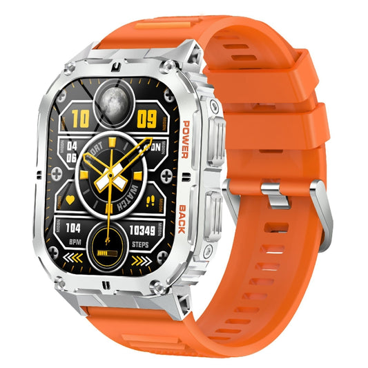 LEMFO K61 Pro 1.96 inch BT5.0 Sport Smart Watch, Support Bluetooth Call / Sleep / Blood Oxygen / Heart Rate / Blood Pressure Health Monitor(Orange) - Smart Watches by LEMFO | Online Shopping South Africa | PMC Jewellery | Buy Now Pay Later Mobicred