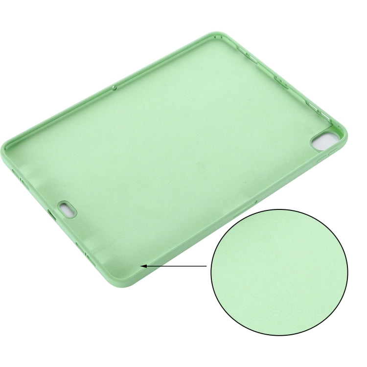 For iPad Air 13 2024 Pure Color Liquid Silicone Shockproof Tablet Case(Green) - iPad Air 13 2024 Cases by PMC Jewellery | Online Shopping South Africa | PMC Jewellery | Buy Now Pay Later Mobicred